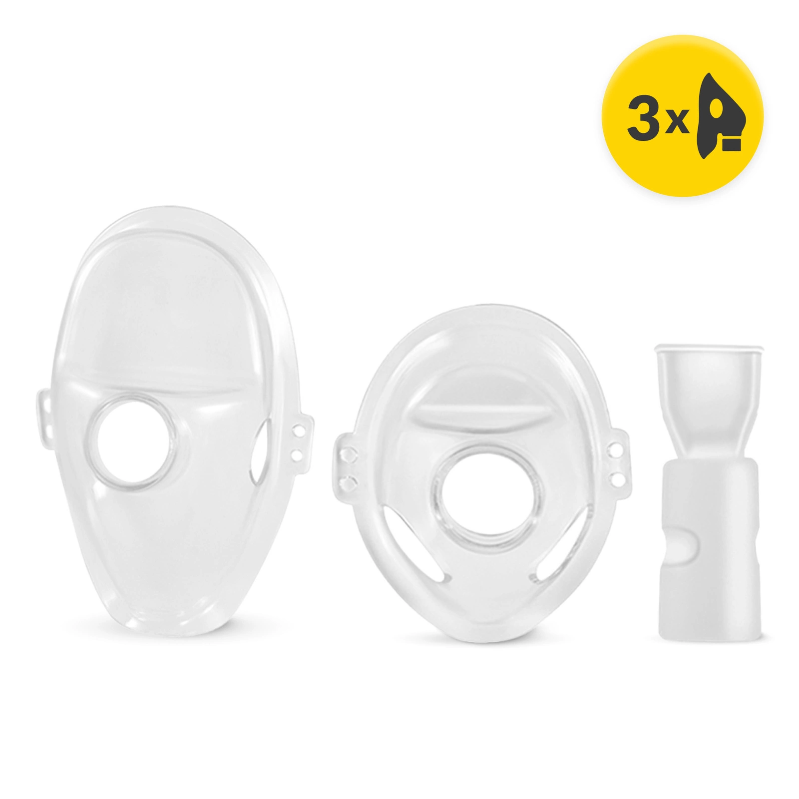 zestaw masek wymiennych do nebulizatora