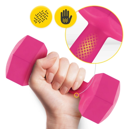 Bitumenes kézi súlyzó 2 x 1 kg