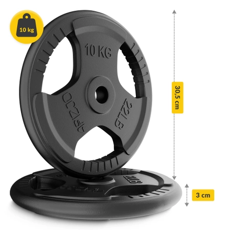 40 kg-os öntöttvas súlyzókészlet + 120 cm-es enyhén hajlított francia rúd