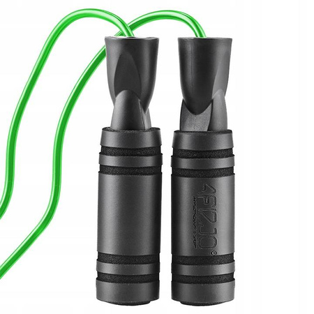 BASIC csúszásmentes markolatú ugrálókötél, zöld