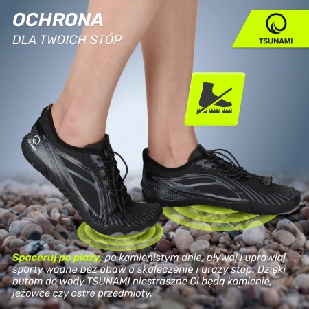 TSUNAMI vízicipő, 39-es méret