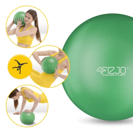 Pilates labda, 22 cm, zöld
