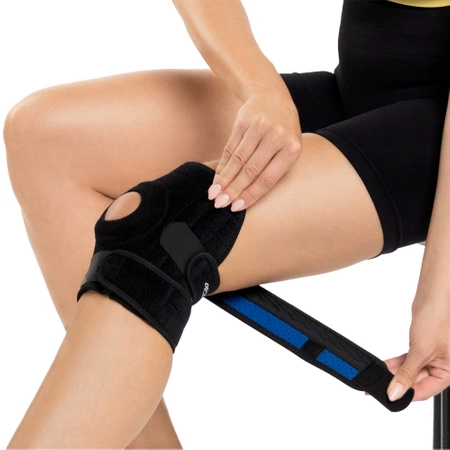 Merevítős térdrögzítő