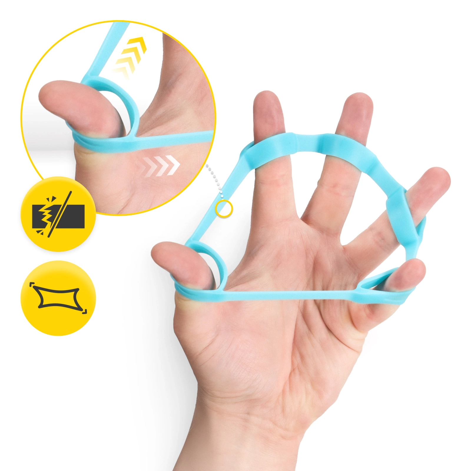 gumy do treningu dloni