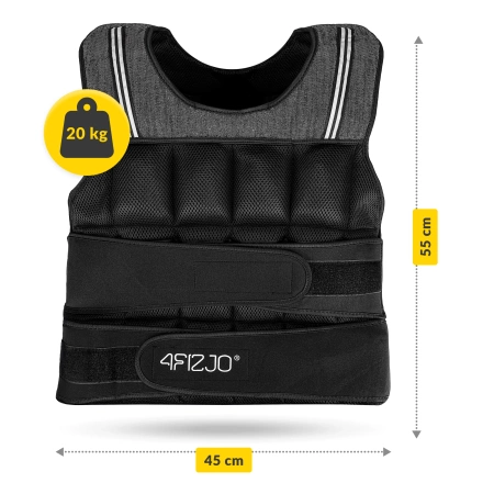 Súlymellény, 20 kg