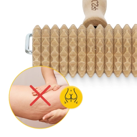 Nagy fa masszírozó roller