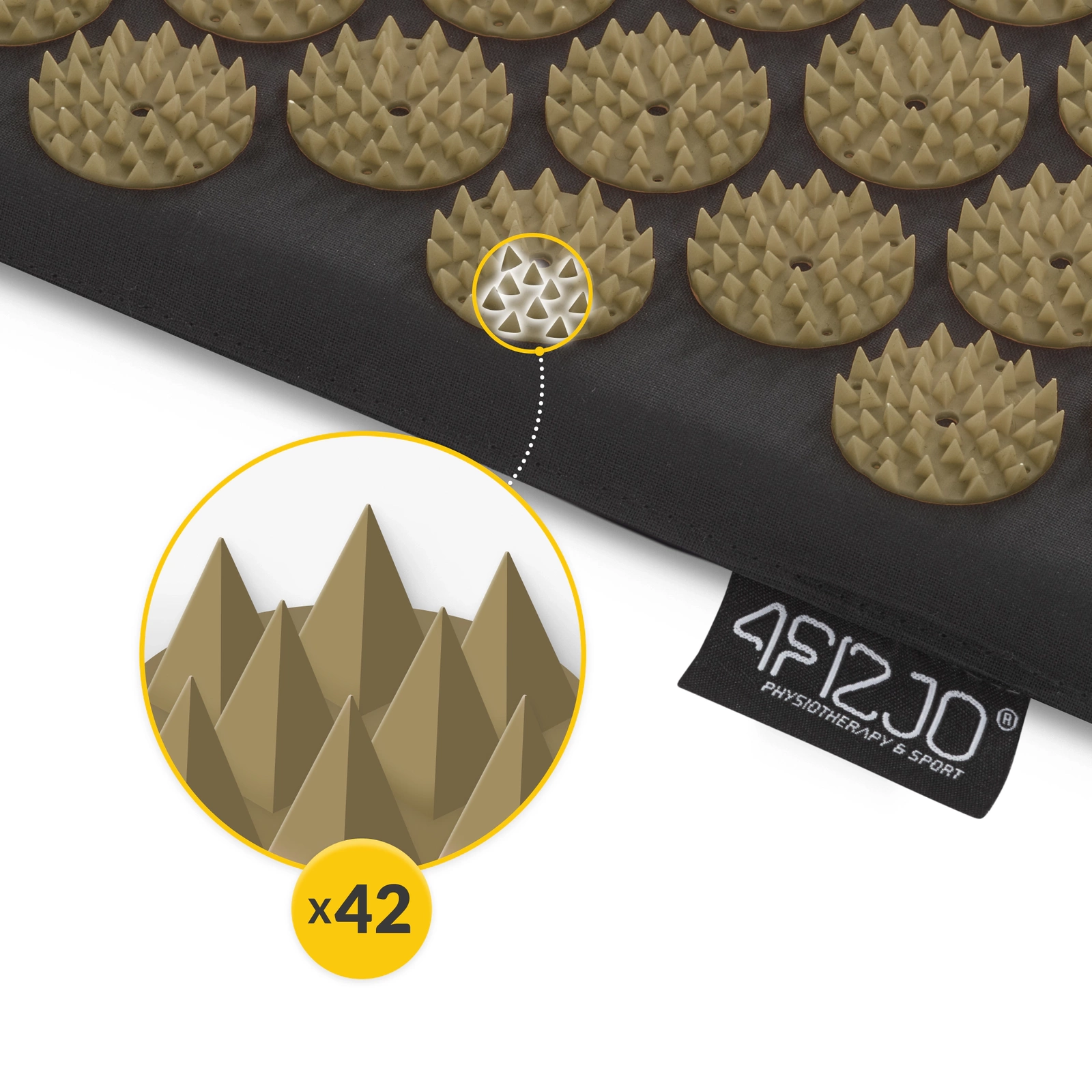 duża mata akupresura klasyczna masaz