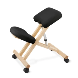 PURE térdeplőszék, fekete