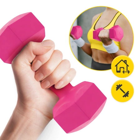 Bitumenes kézi súlyzó 2 x 1 kg