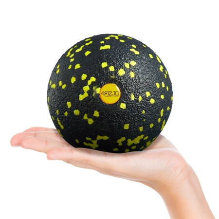 EPP masszázslabda, 12 cm, sárga