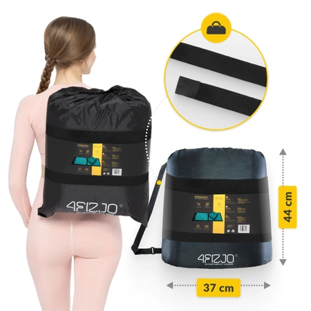 ERGO párnával ellátott akupresszúrás matrac, XL, kék