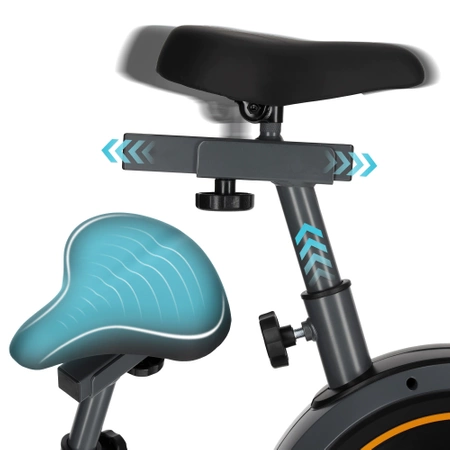 EVO+ mágnesfékes szobakerékpár, narancssárga