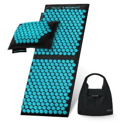 ECO akupresszúrás matrac párnával, XL, kék