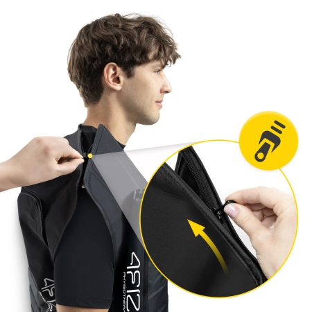 C6 kompressziós mellény nyirokmasszázshoz