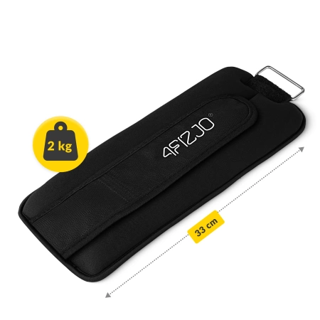 Boka- és csuklósúly, 2 x 2 kg