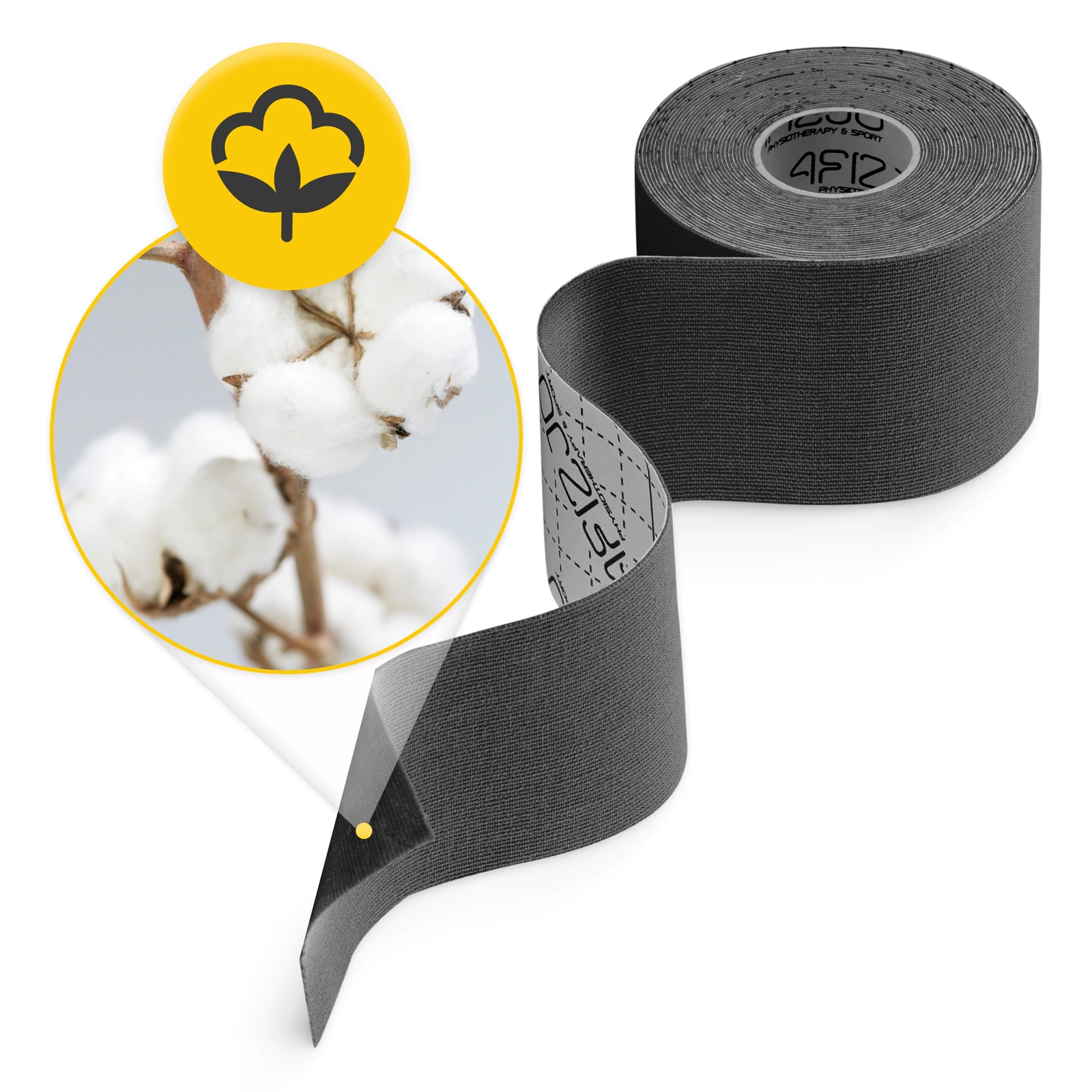 tasma kinezjologiczna kinesiotape tejp plastry do tapingu 4fizjo