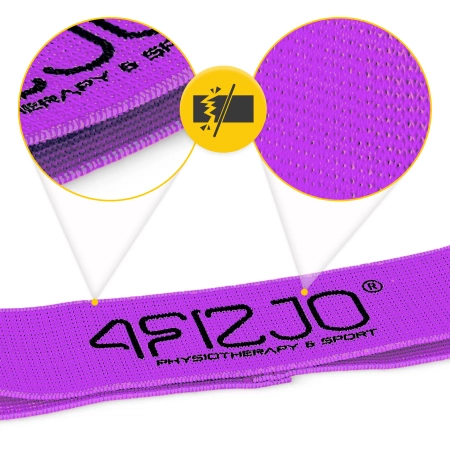 FLEX BAND textil fitness gumiszalag, 16-22 kg