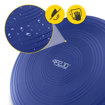 MED+ egyensúlyozó párna, 33 cm, sötétkék