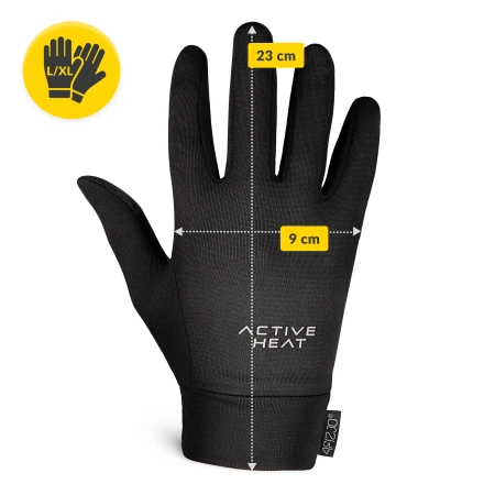 Unisex termikus ruházat szett – zöld 5 az 1-ben szett, L méret