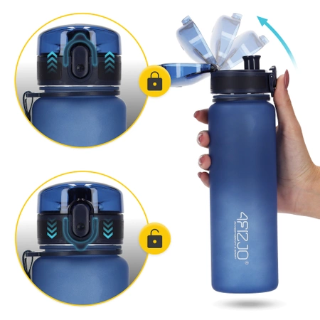 Sportkulacs, 650 ml, kék