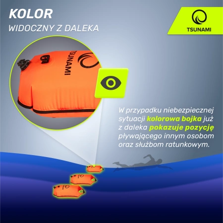 TSUNAMI 3 az 1-ben felfújható biztonsági úszóbója
