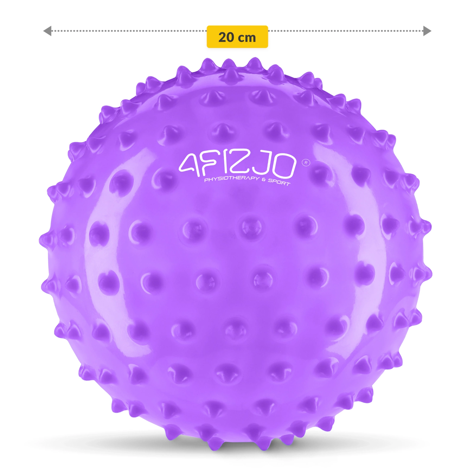 pilka rehabilitacyjna z wypustkami mala