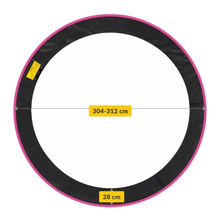 Trambulin rugóvédő, 10 láb