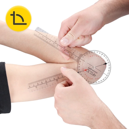 Goniométer mozgástartomány méréséhez