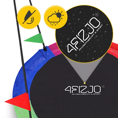 Kerti gyerek fészekhinta, XL, 110 cm