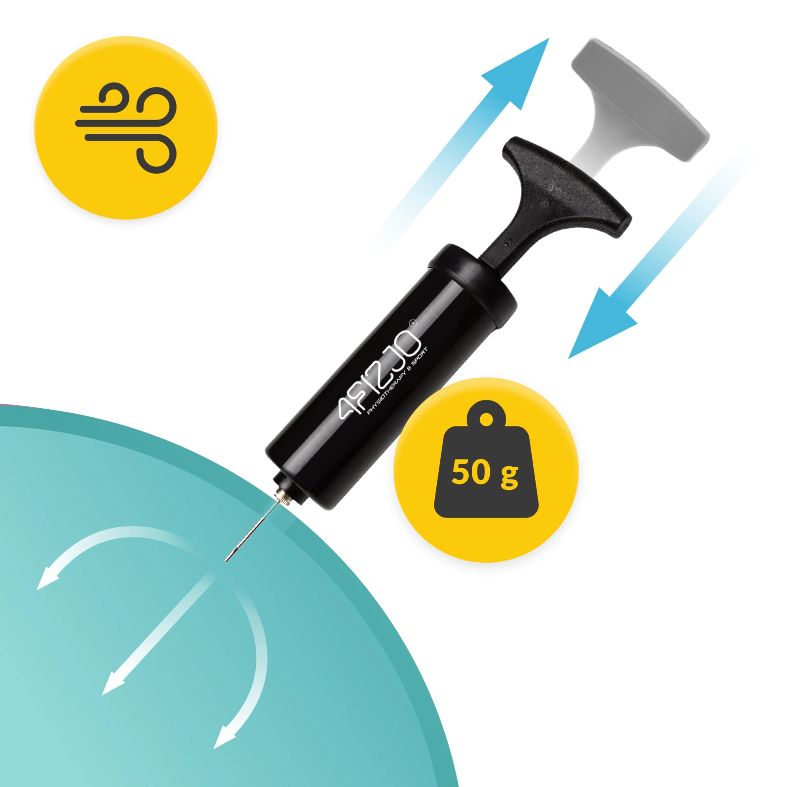 mala pilka rehabilitacyjna do pilatesu