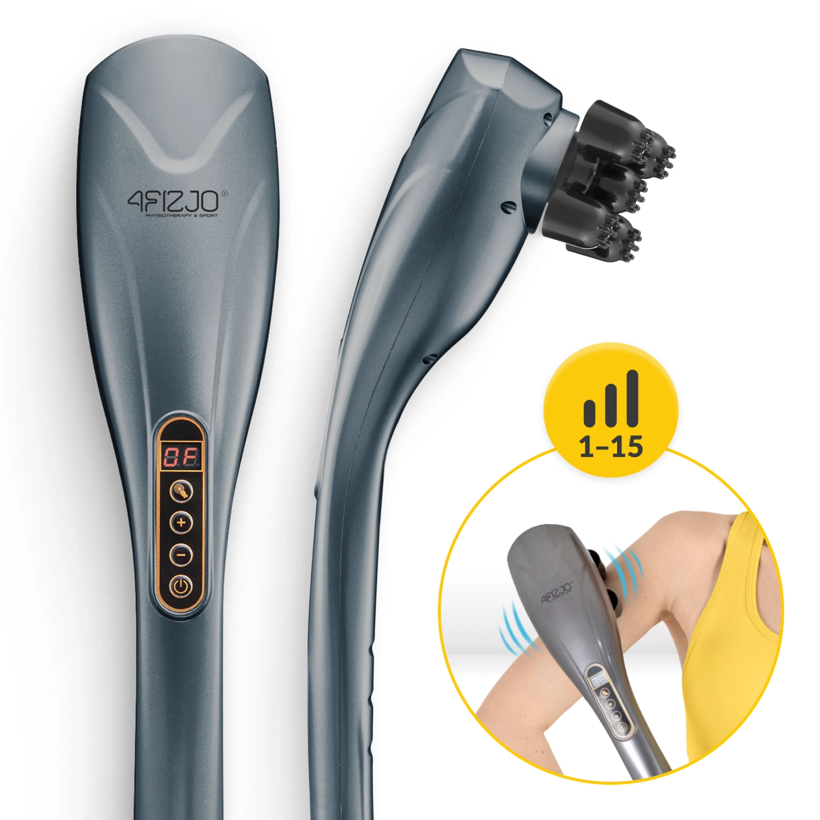 reczny masazer long stick wibracyjny do ciala 4fizjo