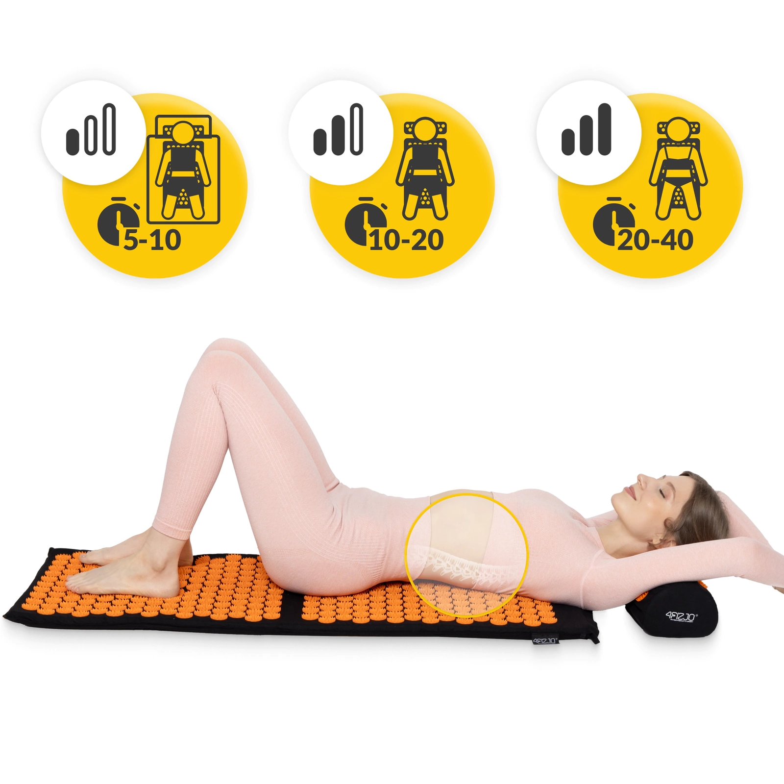 duża mata akupresura poduszka klasyczna