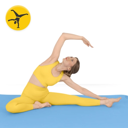 TPE nagy gumipadló, 2 cm, kék