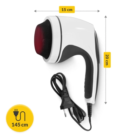 Narancsbőr elleni kézi masszírozó, fehér