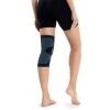 Térdkalács-stabilizátorral ellátott rugalmas térdszorító, L, kék