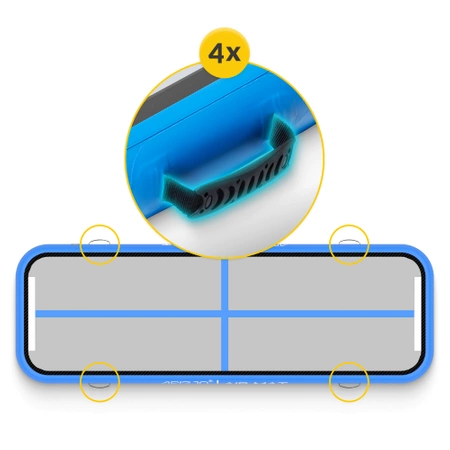 AIR MAT akrobatikai pálya, 3 x 1 x 0.15 m