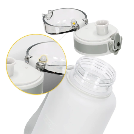 Sportkulacs, 1 L, szürke