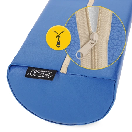 Rehabilitációs formázott félhengerpárna, kék