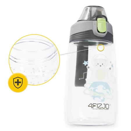 Gyerek kulacs, mackós minta, 550 ml