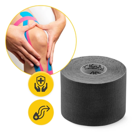 Kineziológiai tapasz Kinesio Tape, 7,5 cm x 5 m