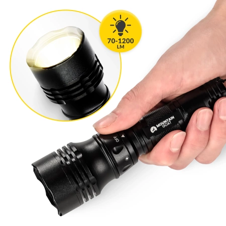 Mountain Goat újratölthető LED-es zseblámpa