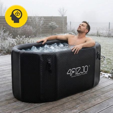 Felfújható ovális cseppvarrásos jégfürdő téli úszáshoz