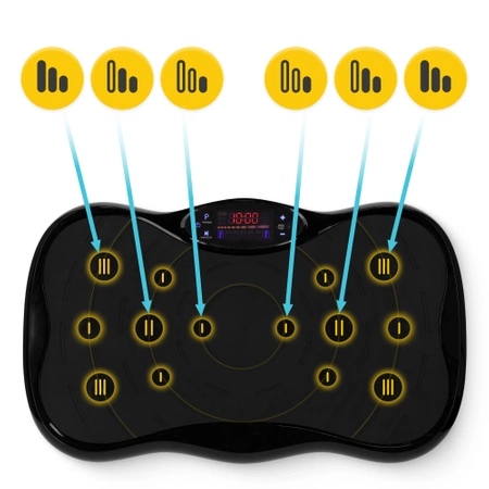 ULTRA+ vibrációs tréner, fekete