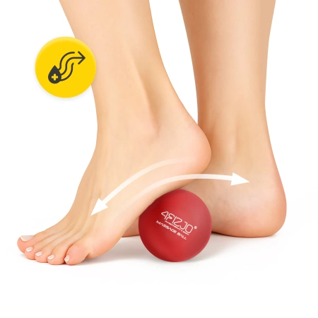 Lacrosse Massage Ball masszázslabda, piros