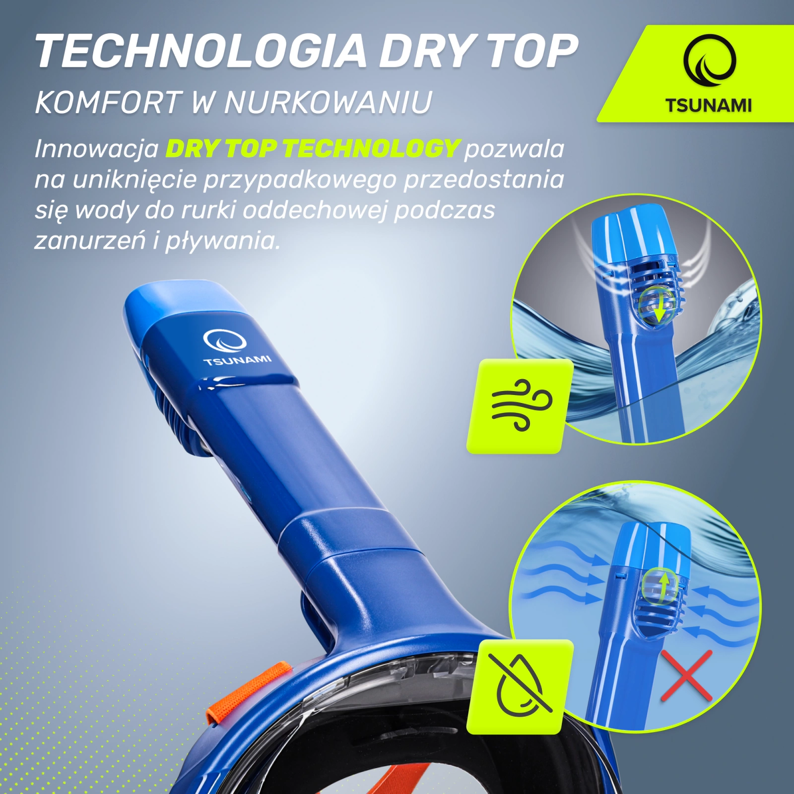 maska do nurkowania dla dzieci