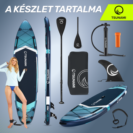 TSUNAMI PRO SUP deszka, 350 cm, T12