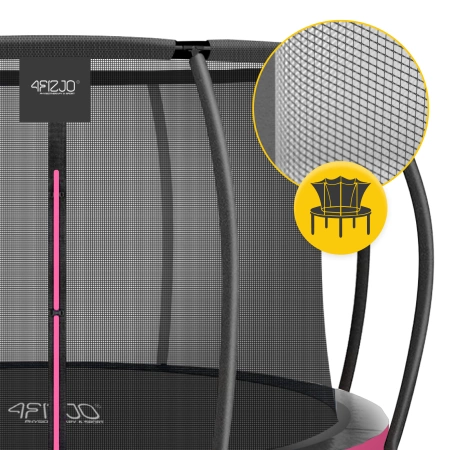 PRO kerti gyerek trambulin, 312 cm, 10 láb