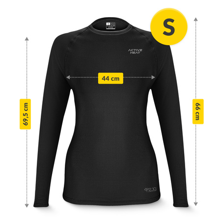 Unisex termikus ruházati szett – fekete 5 az 1-ben szett, S méret