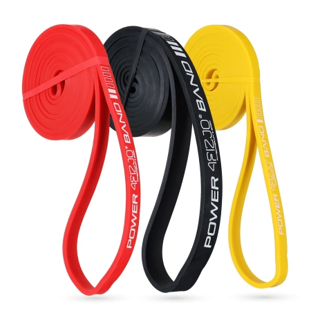 POWER BAND erősítő gumiszalag szett, 6 db