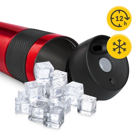 Mountain Goat TRAVEL termosz bögre, 400 ml, piros